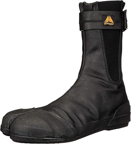 Amazon ソウカイドウ 先芯入安全足袋 股付きブーツ ツインフーブス Twin Hooves Th 302f 股付安全 合皮ファスナータイプ メンズ 安全靴 作業靴