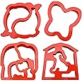Lunch Punch Animal Shape Sandwich Cutters (Set of 4)
