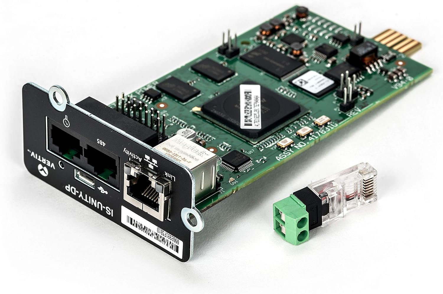 Vertiv Liebert IntelliSlot Unity-DP - Network Card, black / green - Image 5