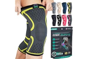 MODVEL Knee Braces for Knee Pain Women & Men - 2 Pack Knee Brace for Knee Pain Set, Knee Brace Compression Sleeve, Knee Braces for Knee Pain Meniscus Tear, ACL & Arthritis Pain Relief - Knee Sleeves