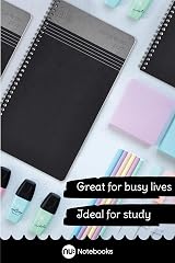nu: Craze Cloud Range Things to Do Pad - Wirebound Notebook 3 Pack Black view 5