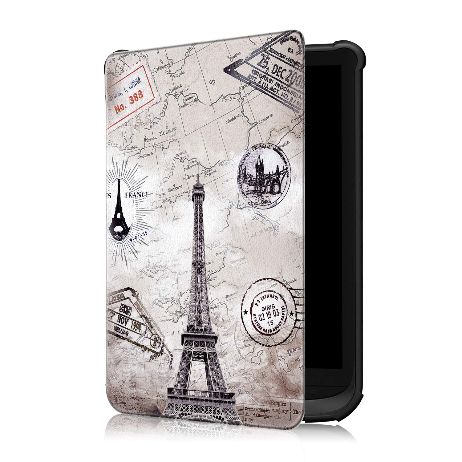 fmway Case Compatible with Pocketbook Touch Lux 5/Touch Lux 4/Touch HD 3/Basic 4/Basic lux 3/Basic Lux 2/Colour