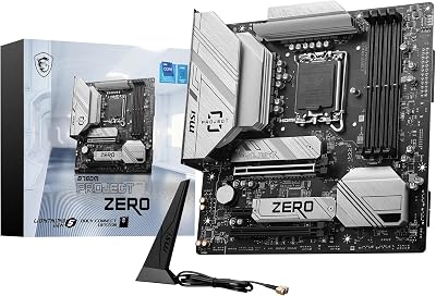 MSI B760M Project Zero Back-connect Micro-ATX Motherboard Intel 14th 13th 12th