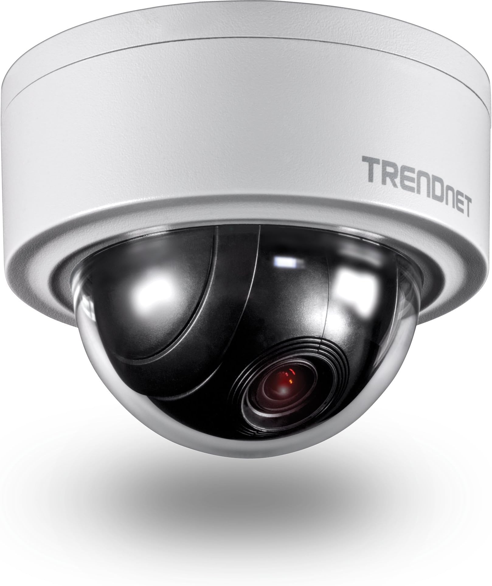 TRENDnet Indoor/Outdoor 3 MP Motorized PTZ Dome Network Camera, 4x Optical Zoom, 16x Digital Zoom, Autofocus, IP66 Housing, Free iOS and Android mobile apps, ONVIF Profile S, TV-IP420P