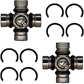 East Lake Axle rear driveshaft u-joint set for Yamaha Big Bear/Grizzly/Kodiak 350/400 / 450 IRS 2005 2006 2007 2008 2009 2010