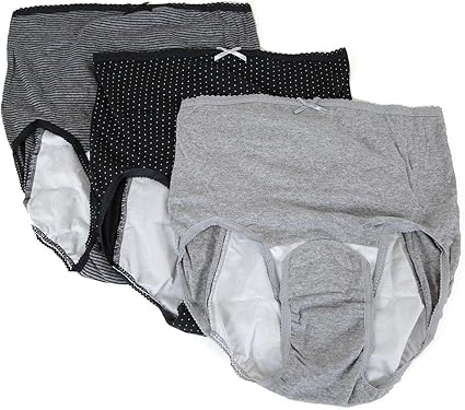 Amazon ローズマダム 産褥ショーツ3枚組 綿100 肌ざわりがよく着け心地快適 お得セット ロングセラー 人気 出産準備 大きなサイズもあり D Bkドットgr無地bkボーダー L Ll 115 0810 01 94 08 マタニティショーツ 服 ファッション小物 通販
