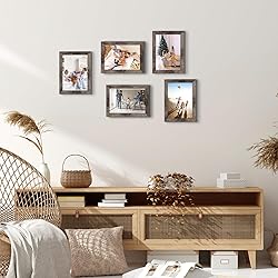 HORLIMER 15 Pack 5x7 Picture Frame, Distressed