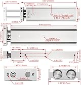 Heschen CXSM 20-150 Aluminum Pneumatic Guide Rod Cylinder 20mm Bore 150mm view 5