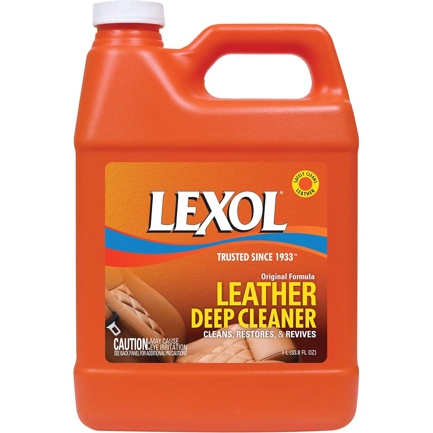 Lexol Leather Cleaner, 1 Liter, Best Cleaning and Conditioner Since 1