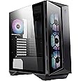 MSI MPG GUNGNIR 110R - Premium Mid-Tower Gaming PC Case - Tempered Glass Side Panel - 4 x ARGB 120mm Fans - Liquid Cooling Support up to 360mm Radiator - Two-Tone Design