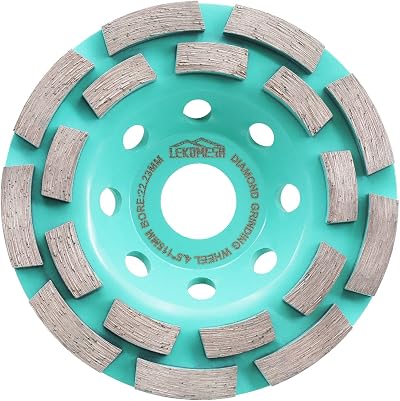 LEKOMESH 115mm Diamond Grinding Disc Concrete Stone Granite Marble Masonry