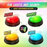 Learning Minds Learning Minds Answer Buzzers Set of 4 Lights & Sounds Buzzers view 4