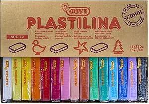 Jovi 72 - Plastilina, 15 unidades, Colores Surtidos/Multicolor ...