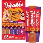 Delectables Squeeze Up Non-Seafood Variety Pack Lickable Cat Treat, 20 Count (Pack of 1)