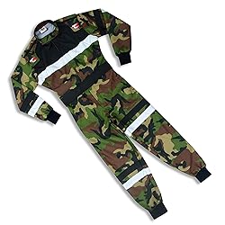 TK Kids Juniors Karting Suit Go-Kart Suit One Piece