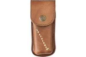 LEATHERMAN, Heritage Leather Snap Sheath for Multi-Tools, Brown, Medium