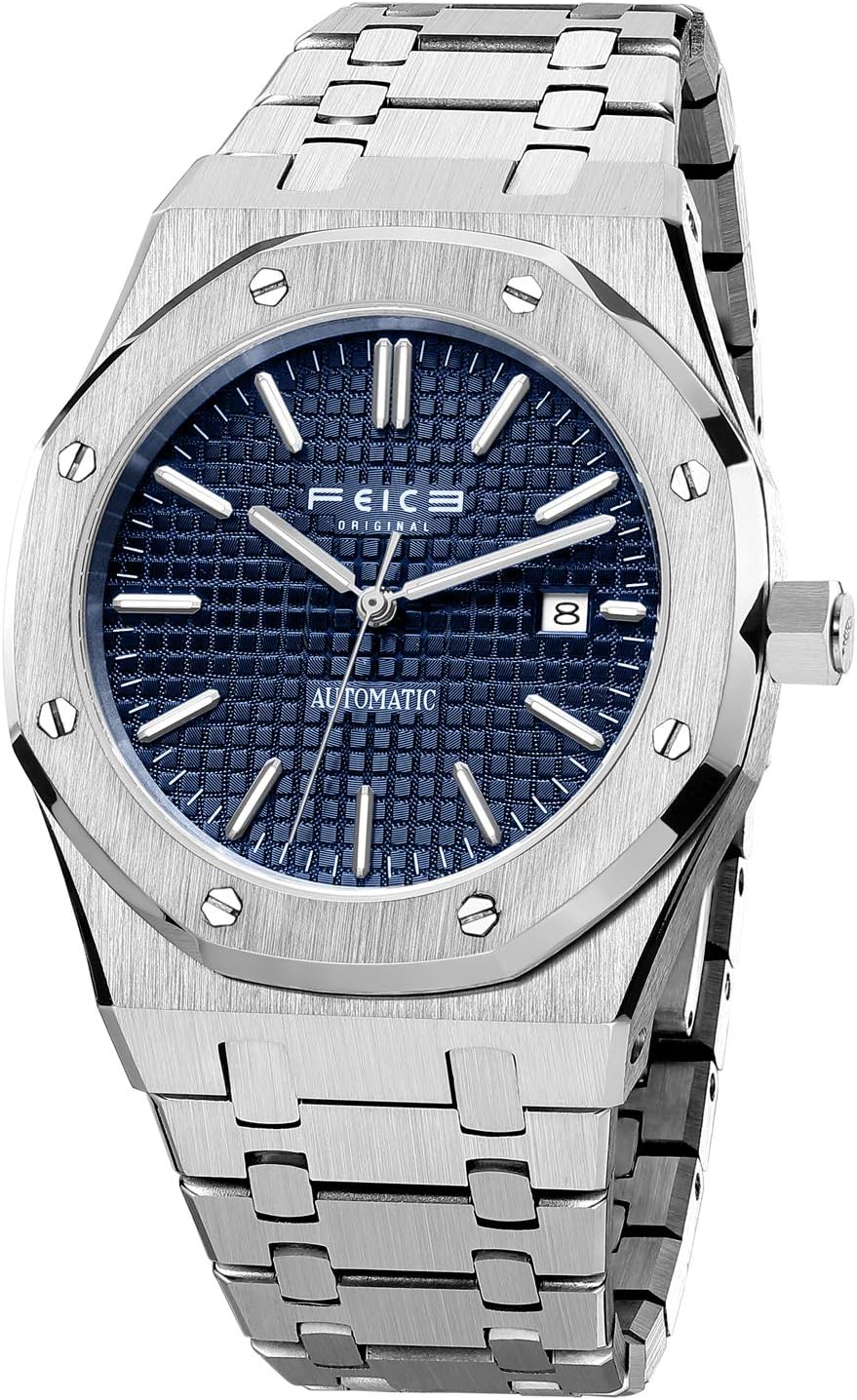 FEICE Men's Automatic Mechanical Watch Dress Watches for Men Waterproof Sports Wristwatch -FM019