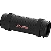 LG xboom Grab by will.i.am, Portable Outdoor Bluetooth Speaker for Sports and Athletes, up to 20 Hours, IP67 Dust and Water Resistant, Adjustable Carrying Straps. Perfect for Biking and Hiking