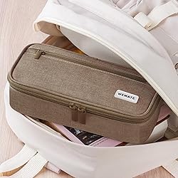 WEMATE Pencil Case, Large Storage Organizer for