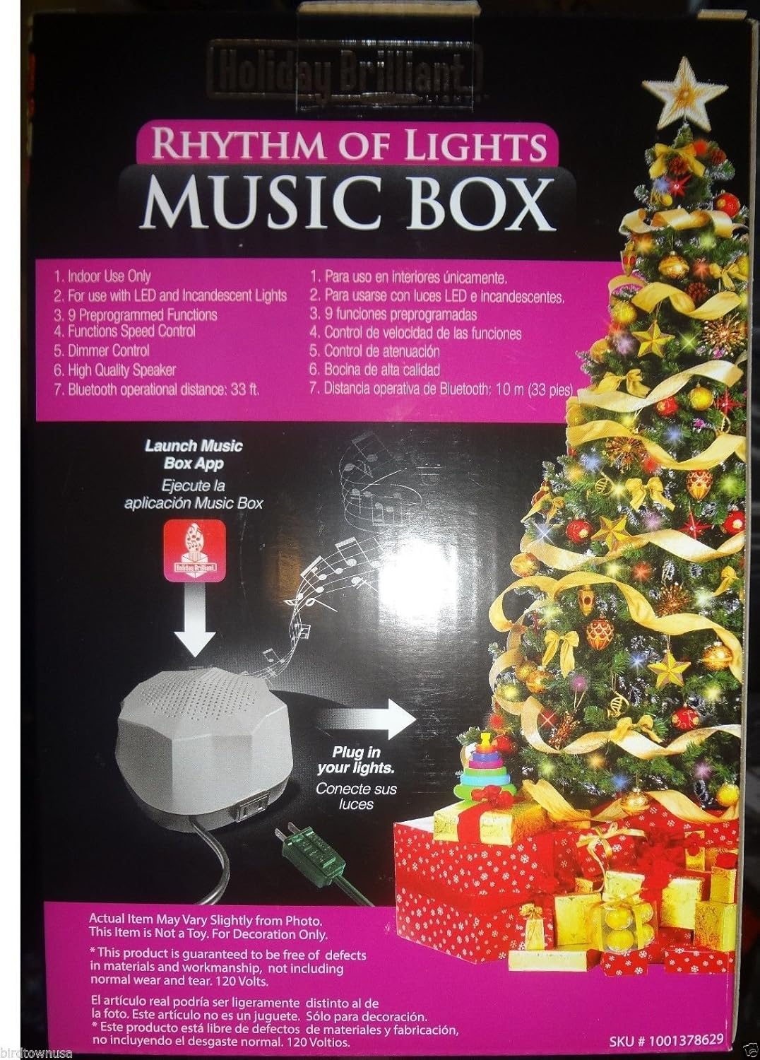 outdoor christmas music speaker