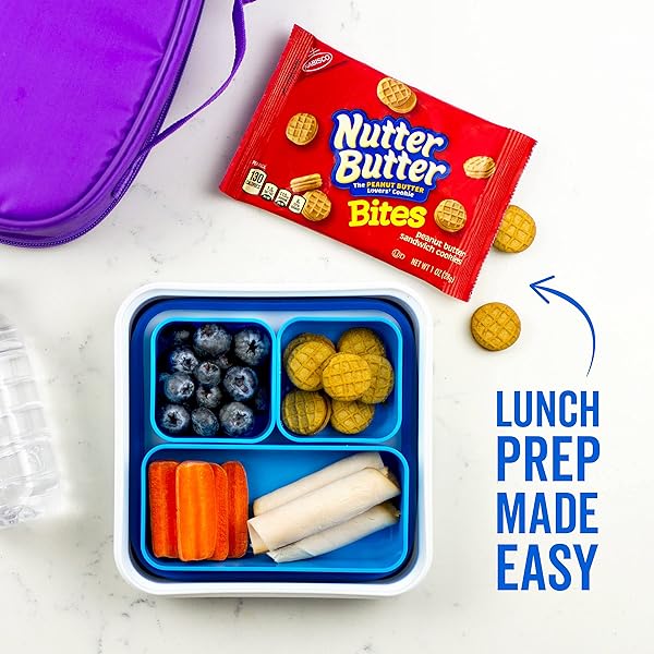 NABISCO CLASSIC MIX VARIETY PACK, OREO MINI, CHIPS AHOY! MINI, NUTTER BUTTER BITES, RITZ BITS CHEESE, 20 SNACK PACKS