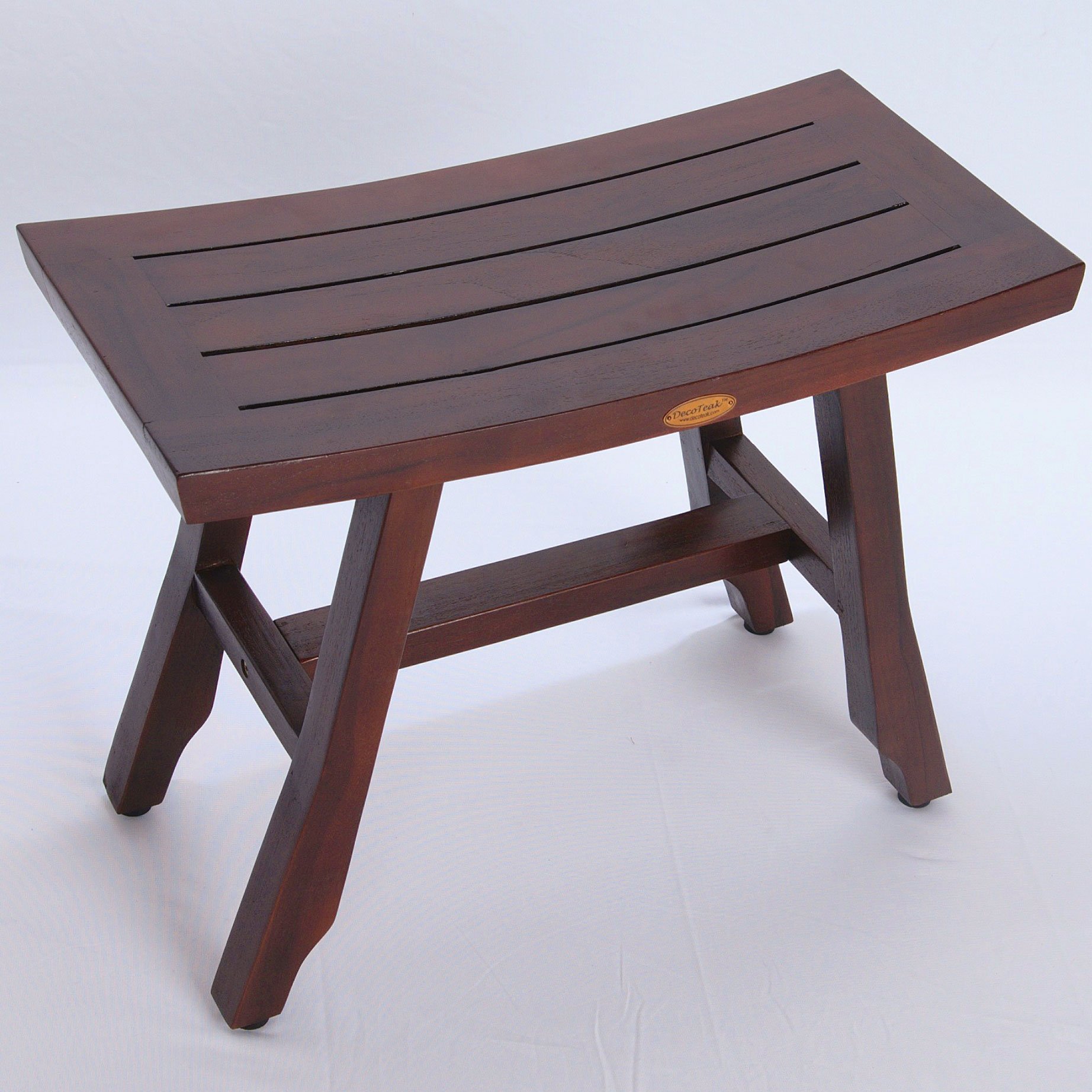 DecoTeak Satori 24" Eastern Style Teak Shower Bench eBay