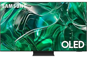 SAMSUNG 65-Inch Class OLED 4K S95C Series Quantum HDR Smart TV w/Dolby Atmos, Object Tracking Sound+, Q Symphony, Motion Xcelerator Turbo Pro, Gaming Hub, Alexa Built-in (QN65S95C), Titan Black