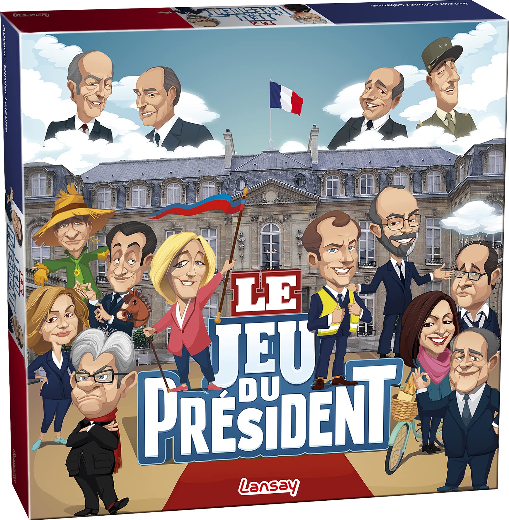 LANSAY - LE JEU DU PRÉSIDENT Jeu de société - 2 a 6 joueurs - Des 16 ans