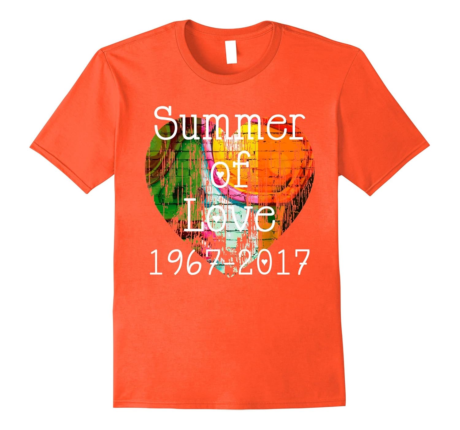 T-Shirt Summer Shirt-TH 1967 Child Hippie of Flower Love Tee