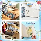 pearoft Diamond Art Notebook Kit for Kids 5-12 Mandala 2 Pack PU Cover view 5