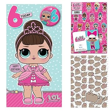 lol birthday wrapping paper