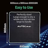 AutoGear NEW IMPROVED Car Drying Towel 80x80cm Extra Large Microfiber view 5