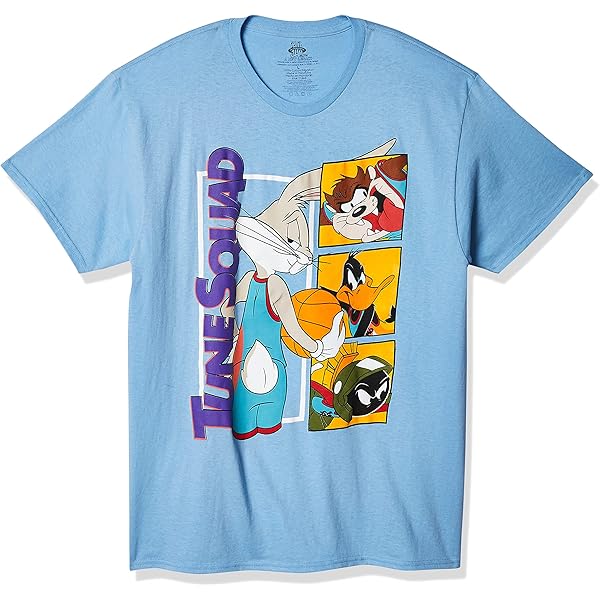 T-SHIRT SPACE JAM A New Legacy Tune Squad taglia uomo small Looney