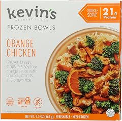 Kevins Natural Foods Bowl Orange Chicken, 9.5 Ounce
