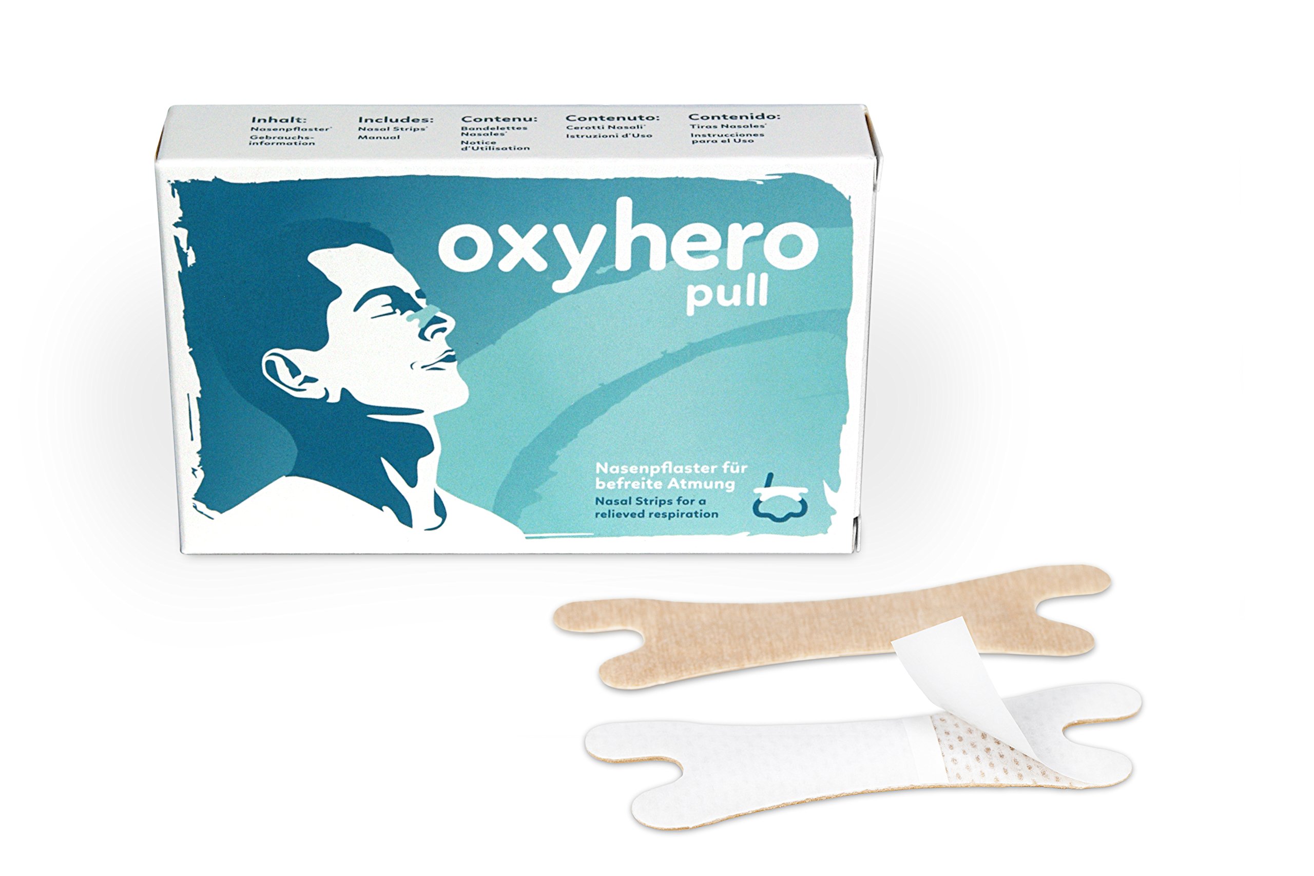 oxyhero pull nasal strip size L [10] pieces Helps against snoring