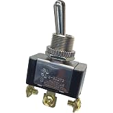 Gardner Bender GSW-12 Heavy-Duty Electrical Toggle Switch, SPDT, ON-ON, 20 A/125V AC, Screw Terminal