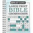 Brain Games - Large Print Bible Crosswords (Brain Games - Bible)