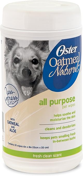 oatmeal wipes for dogs