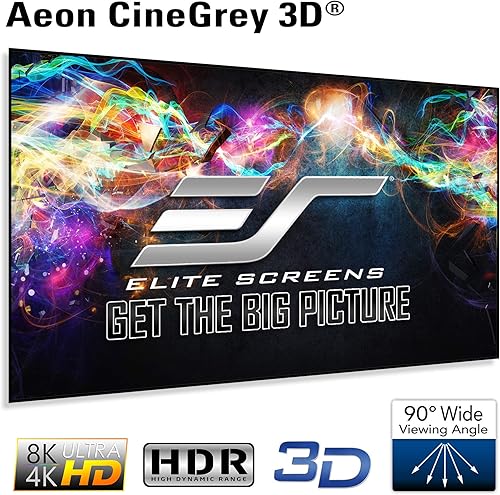 A good school projector - Elite Screen Aeon CineGrey 3D Projector Screen