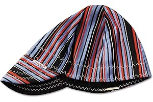 Comeaux Caps 118-2000R-7-1/2 Deep Round Crown Caps, 7 1/2", Assorted Prints