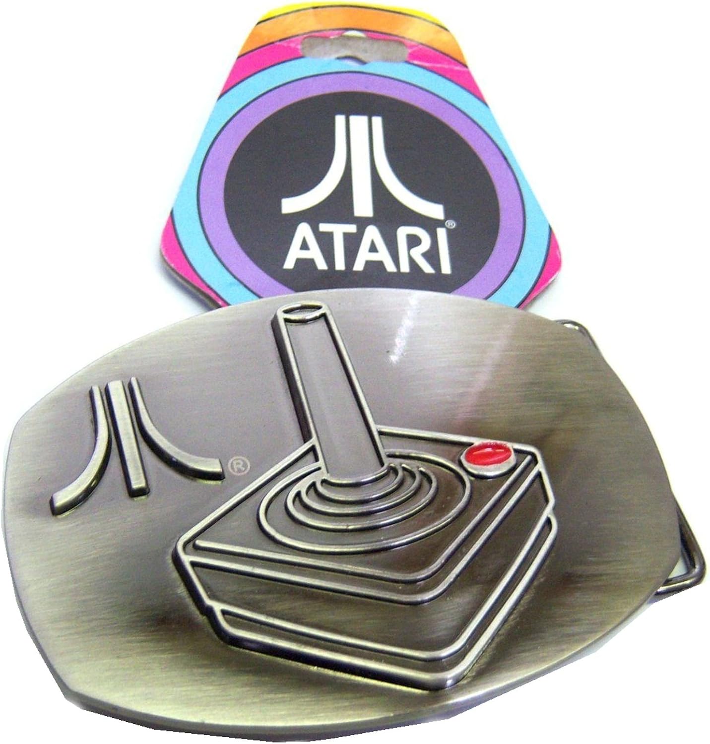 Atari Joystick Classic Controller Belt Buckle: Clothing