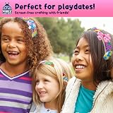 PURPLE LADYBUG Glamour Headband Making Kit for Girls DIY Hair Accessories view 5