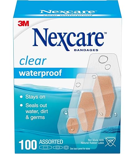 Amazon.com: Nexcare Advanced Healing Waterproof Bandages, Assorted