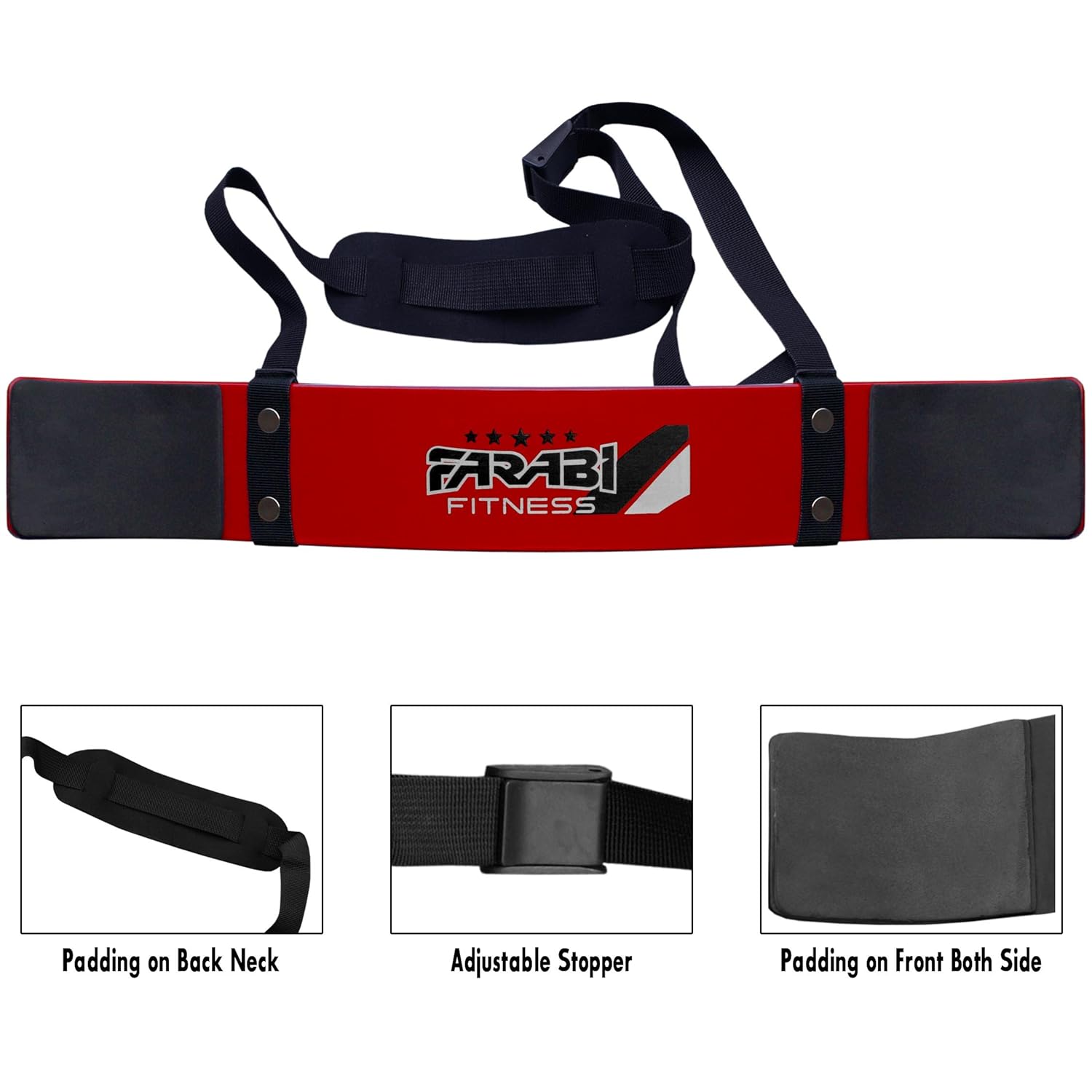 Farabi Fitness Weightlifting Arm Blaster Biceps Isolator Gym Support