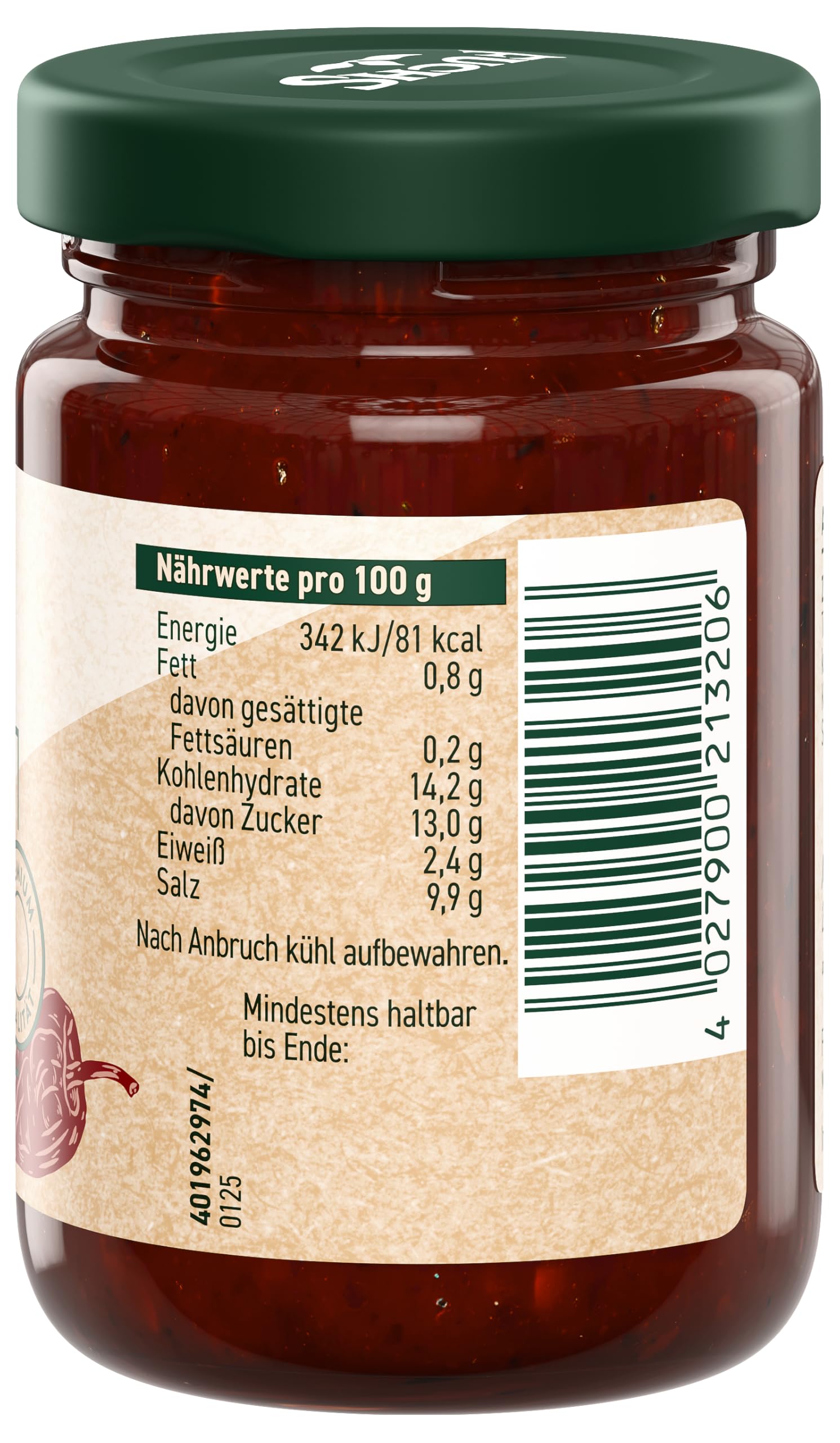 Fuchs Gewürze - Ancho Chili Paste | Mild, leicht rauchige Würzpaste mit natürlichen Zutaten, mit Paprika, Tomaten und Ancho Chili | Ideal für Schmorgerichte | 100 g in wiederverschließbarem Glas 3
