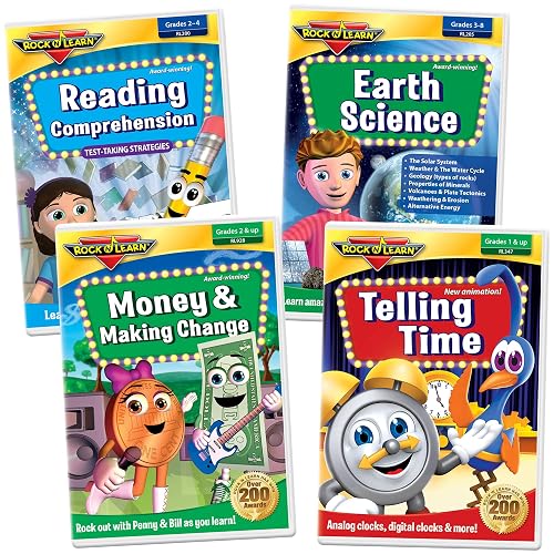 2nd Grade DVD Collection by Rock N Learn - Reading Comprehension ...