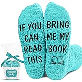 Book Lovers Gifts, Funny Reading Socks for Book Lovers, Cute Gifts for Readers Women, Ideal gifts Socks For Reader