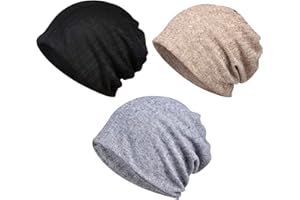 XYIYI Womens Chemo Headwear Hats Cotton Slouchy Beanie Cap Scarf