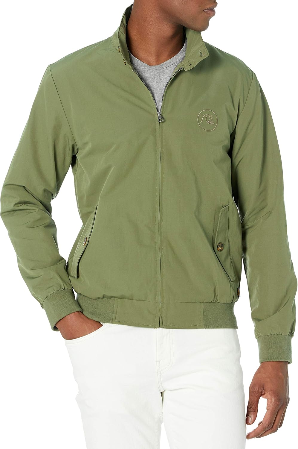 Quiksilver Men's 60/40 Harrington Jacket: Clothing