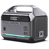 DARAN Portable Power Station 1200W Surge, 288Wh LiFePO4 Solar Generator (Solar Optional) with 100W PD &amp; AC Outlets, Fast Charging Battery Supply for Camping, RV, Emergency, CPAP